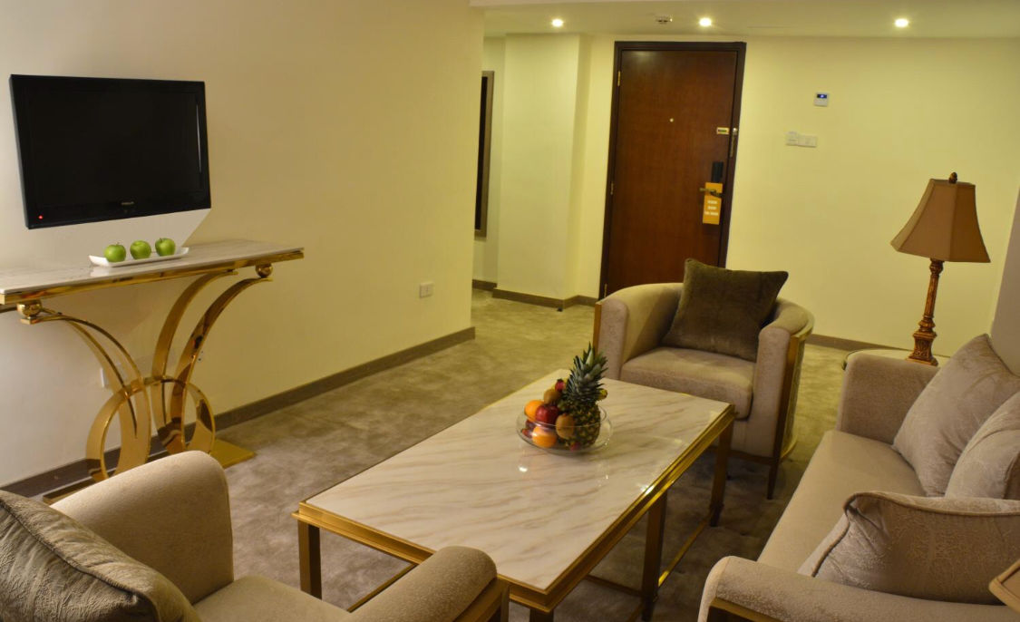 The Sanrock Hotel Ammán Beltér fotó