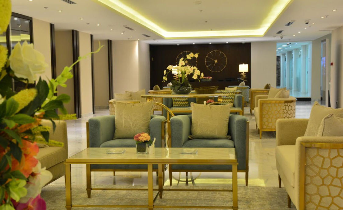 The Sanrock Hotel Ammán Beltér fotó